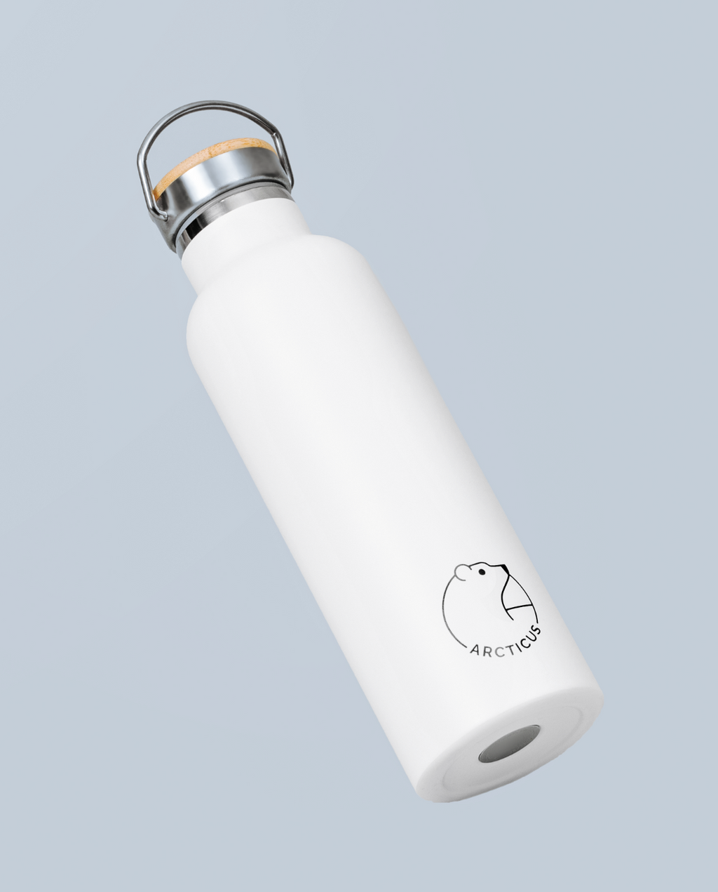 Arctic Bottle – Insulated Stainless Steel Bottle with Bamboo Lid-1
