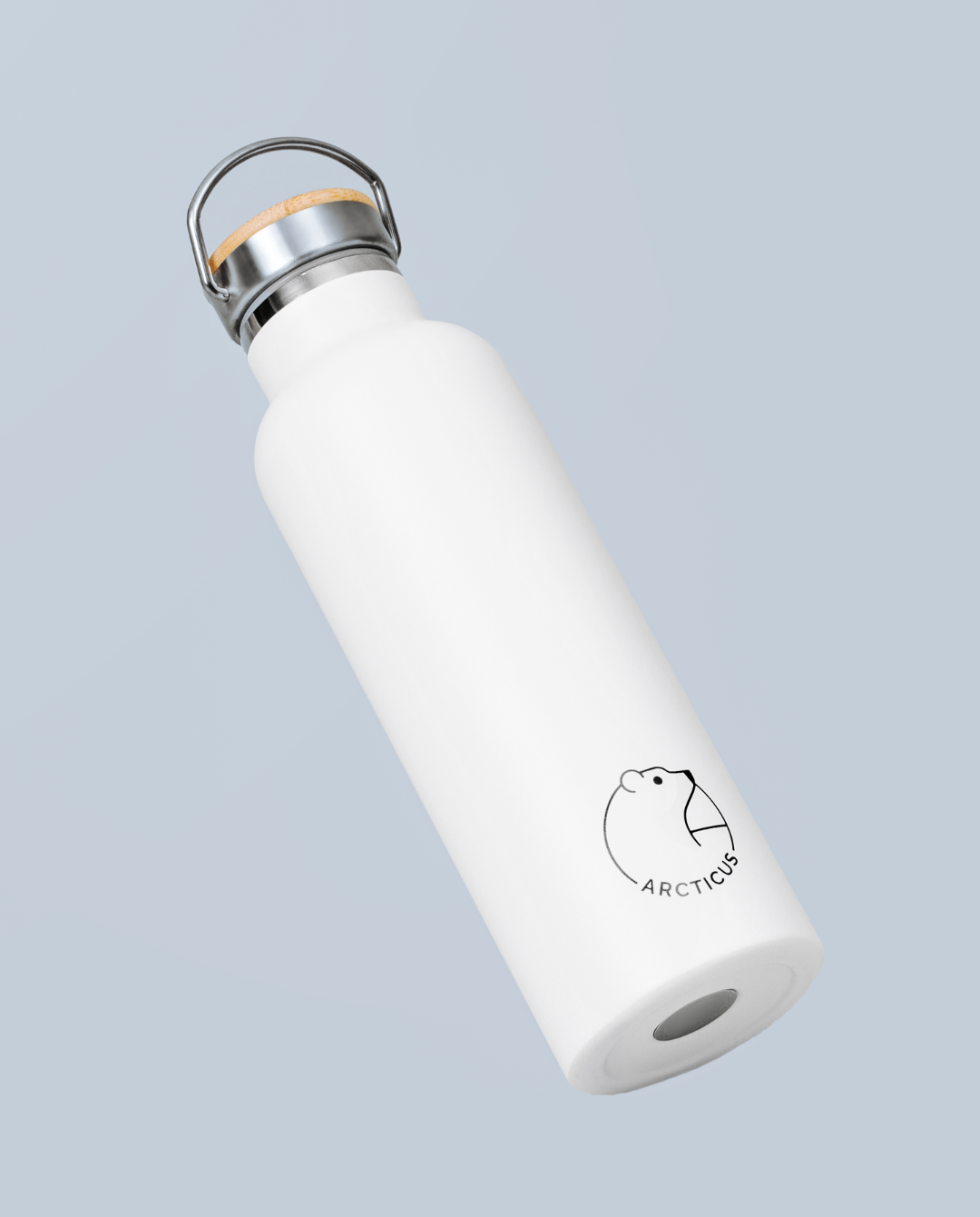 Arctic Bottle – Insulated Stainless Steel Bottle with Bamboo Lid-1
