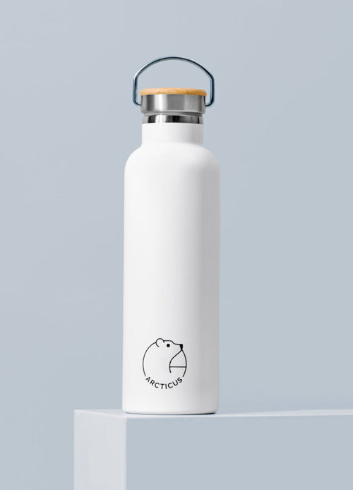 Arctic Bottle – Insulated Stainless Steel Bottle with Bamboo Lid-0