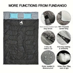 Double Sleeping Bag with Pillows (4 Season)-2