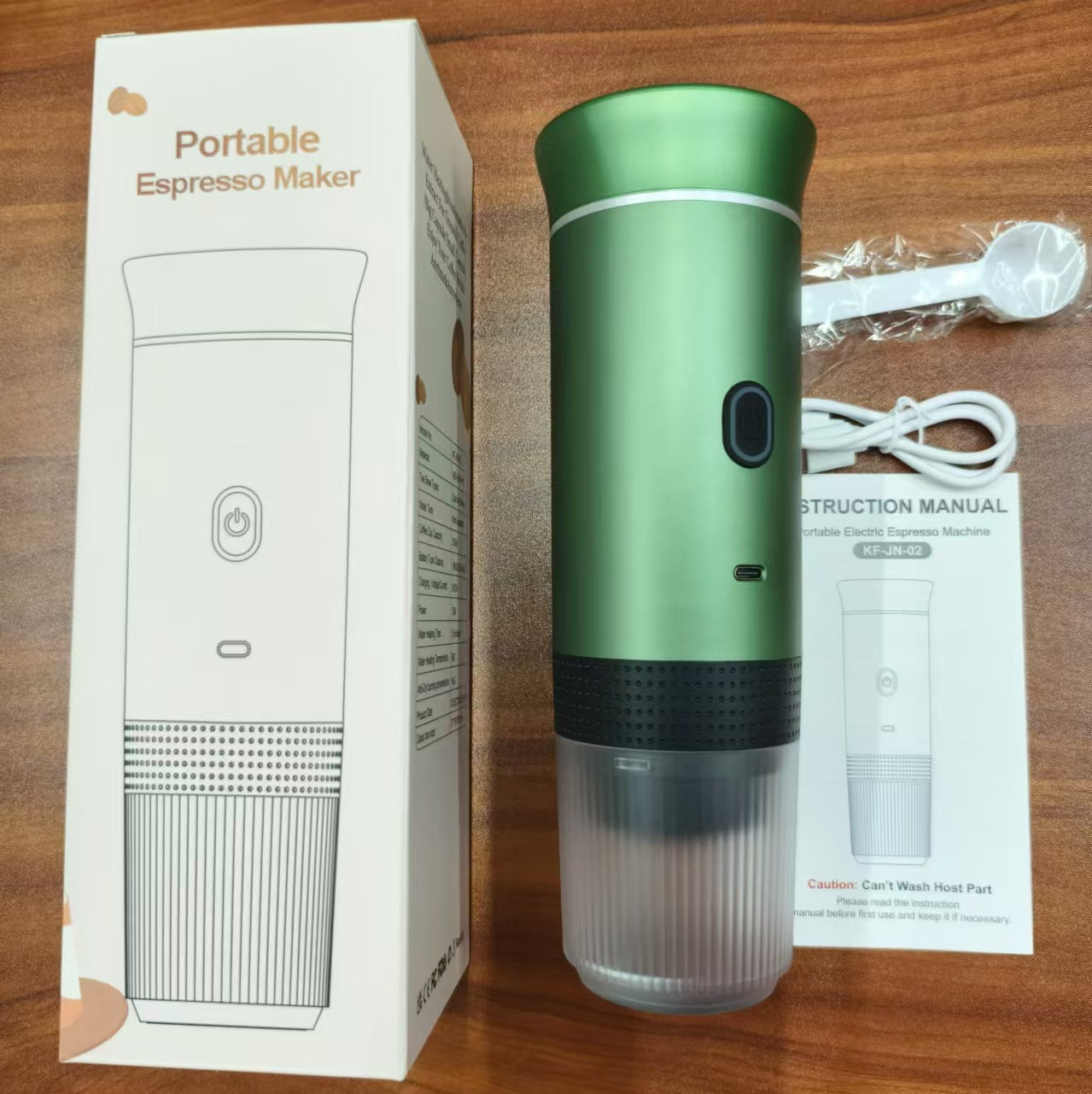 Self‑Heating Portable Espresso Maker – Coffee Anywhere