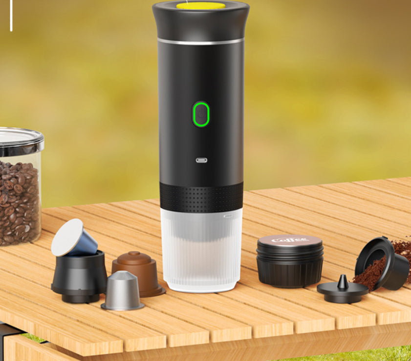 Portable Capsule Espresso Coffee Machine – Wireless – Italian Style