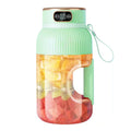 Electric Fruit Juicer Cup 1200ml – Wireless Smoothie Blender (Green)-0