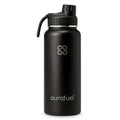 Stainless Steel Drink Bottle – Black – 32oz or 950ml Insulated Bottle-0