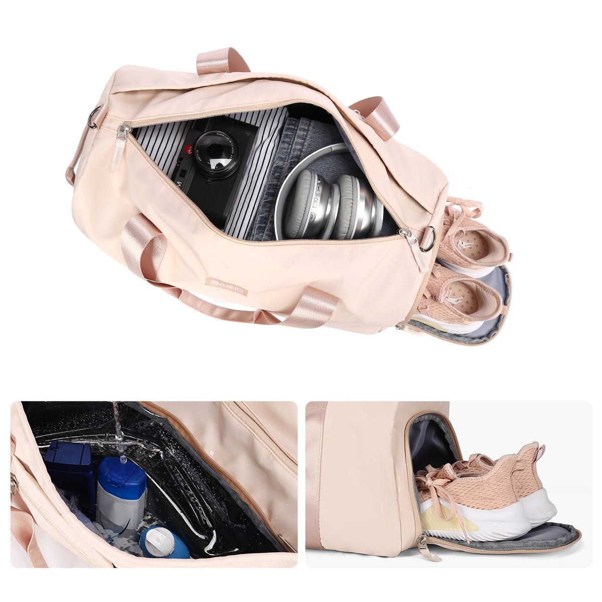 Overnight Carry On Gym Bag – Travel, Fitness & Weekend Duffel-2